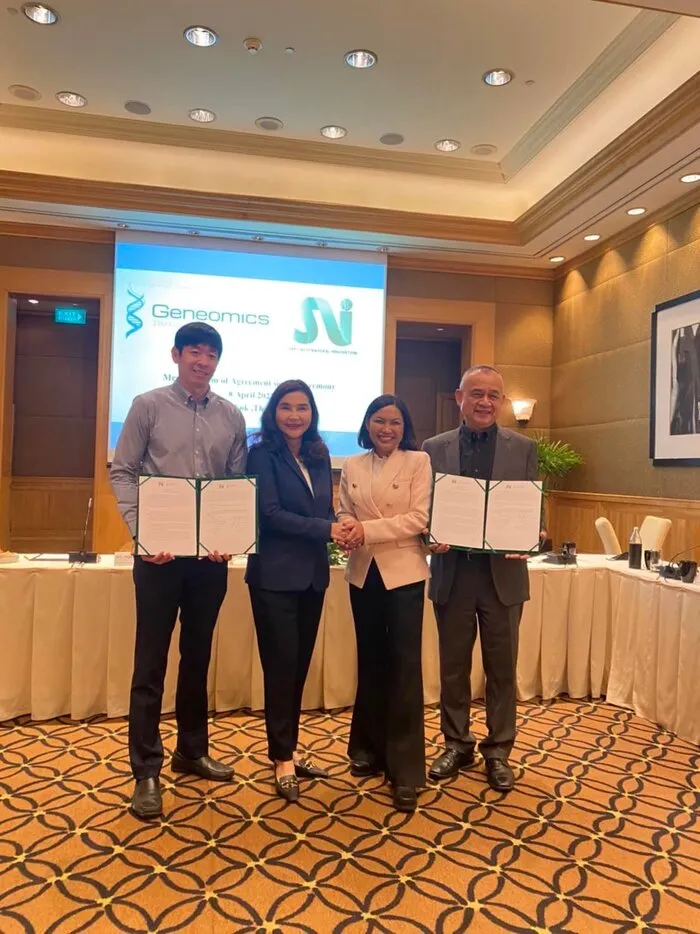 ก้าวใหญ่ Specialty Natural Innovation (SNI) กับความร่วมมือระดับโลก จับมือ Geneomics Global ถ่ายทอด know-how เทคโนโลยีการสกัดสาร CBD ขั้นสูง ขับเคลื่อนศักยภาพของเกษตรกรไทยให้สามารถแข่งขันในตลาดโลก