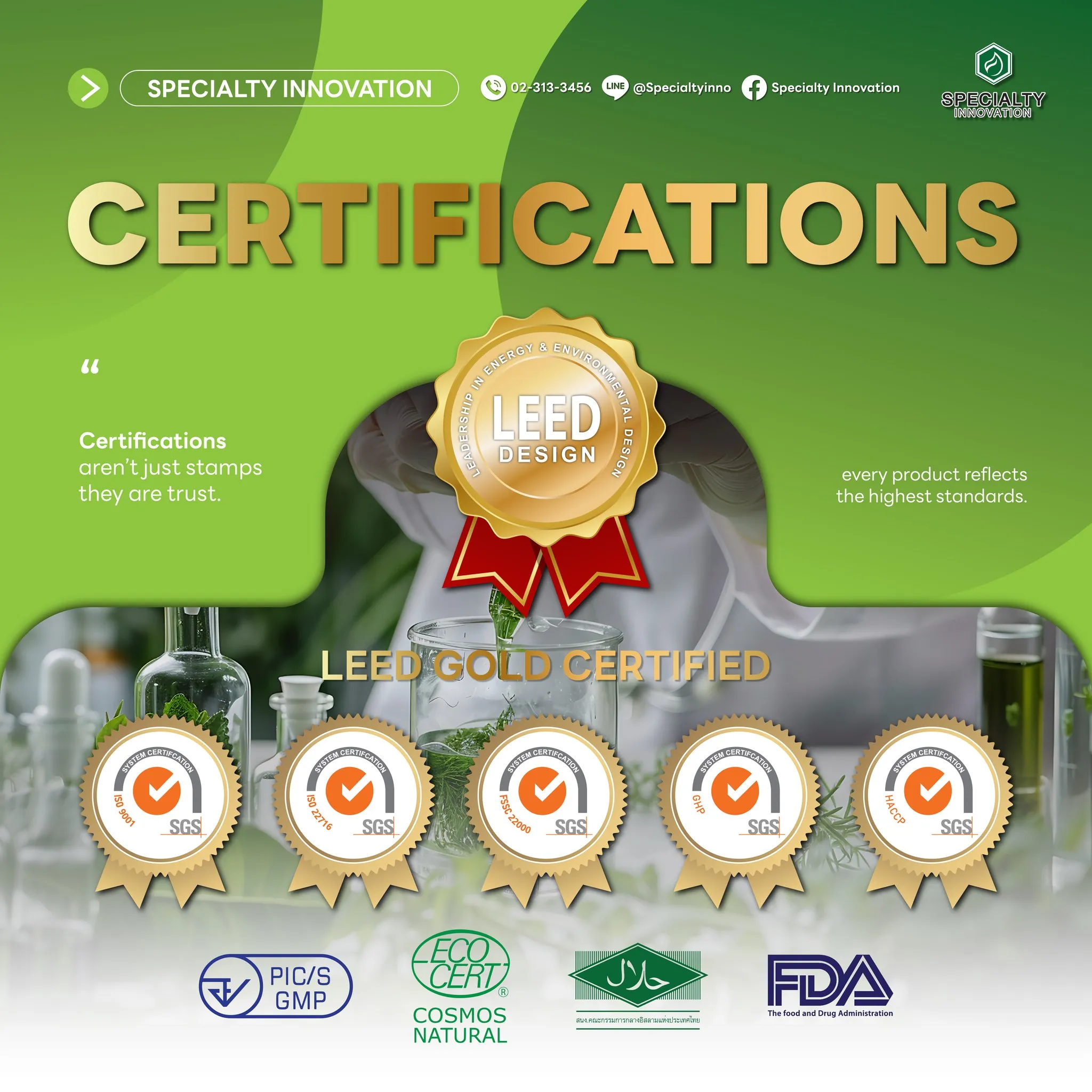 Certifications Aren’t Just Stamps — They’re a Promise of Trust ✅