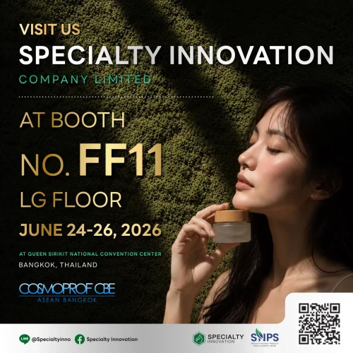🌿 Get Ready to Meet Specialty Innovation at COSMOPROF CBE ASEAN 2026 🌿